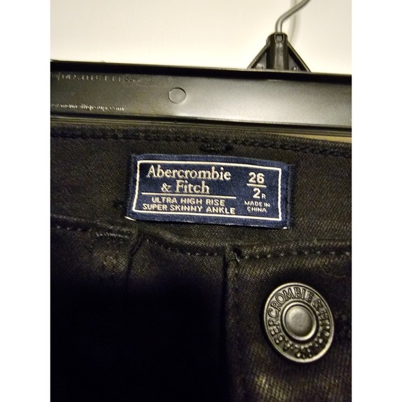 A&F Ultra High Rise Super Skinny Ankle Size 2 - Picture 7 of 7